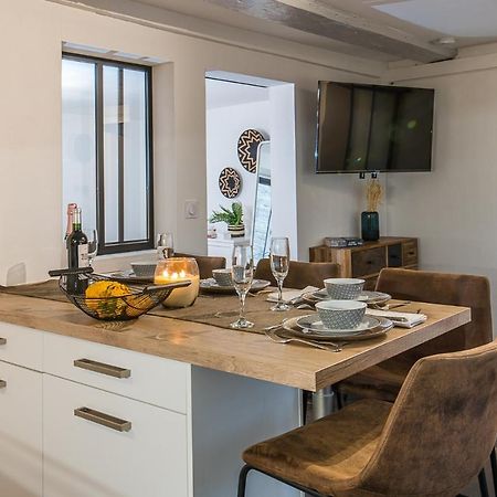 Appart 4 Pers Design Et Cosy Avec Jardin Au Coeur De Sélestat Buitenkant foto