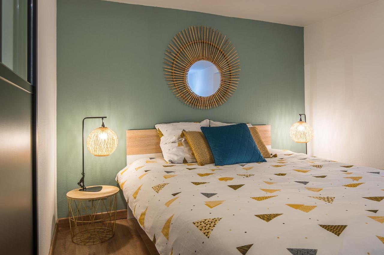 Appart 4 Pers Design Et Cosy Avec Jardin Au Coeur De Sélestat Buitenkant foto