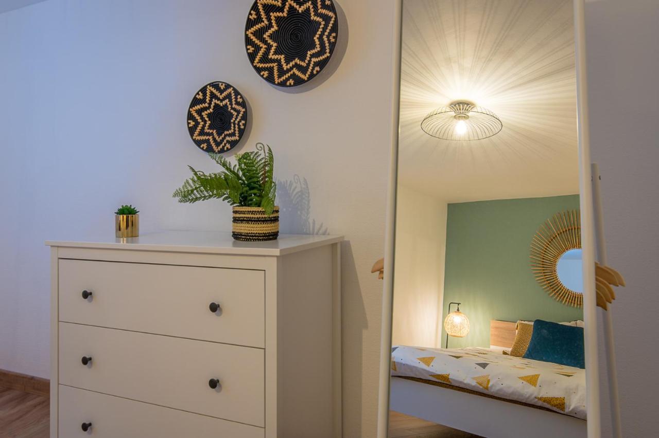 Appart 4 Pers Design Et Cosy Avec Jardin Au Coeur De Sélestat Buitenkant foto