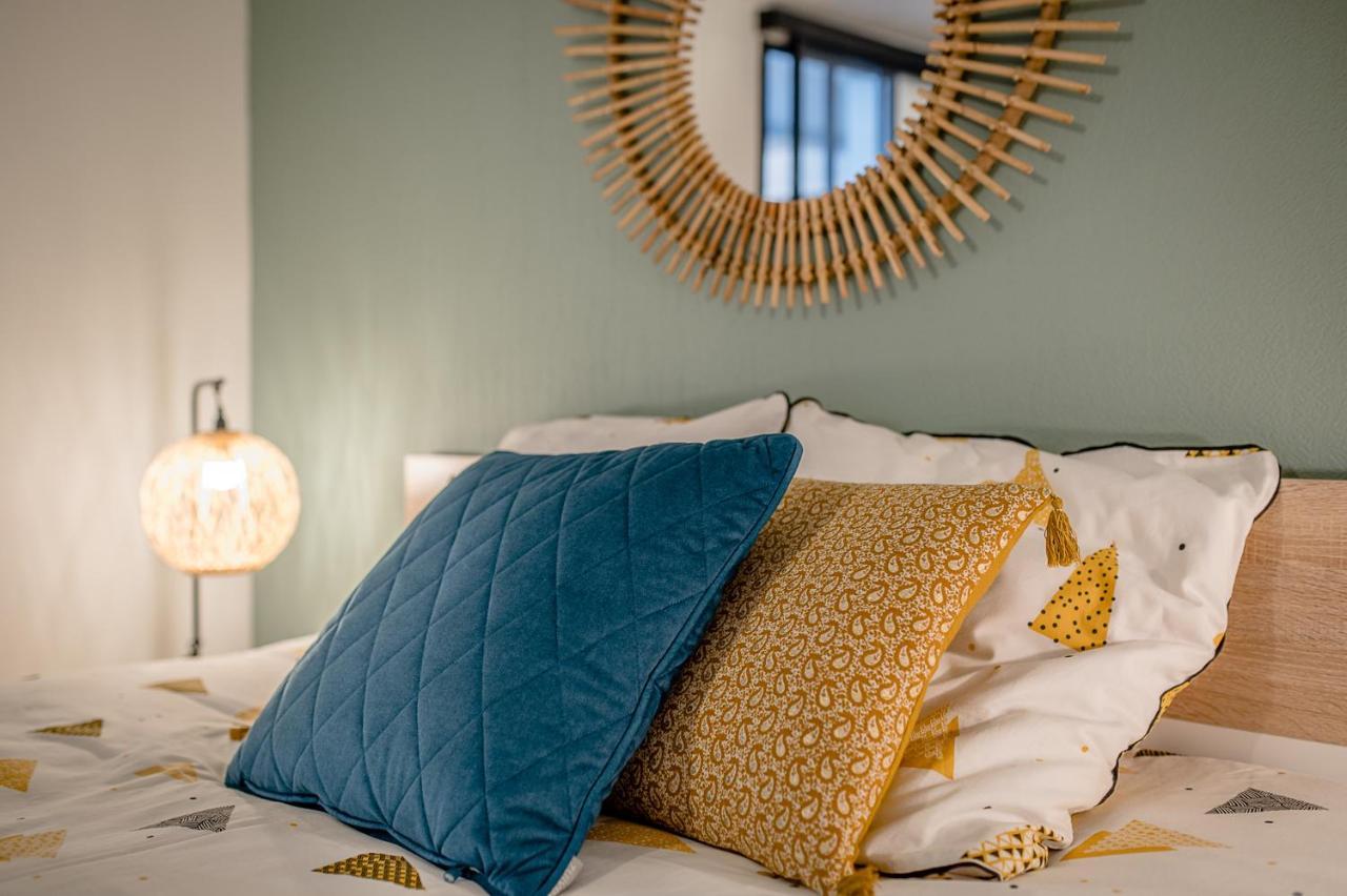 Appart 4 Pers Design Et Cosy Avec Jardin Au Coeur De Sélestat Buitenkant foto